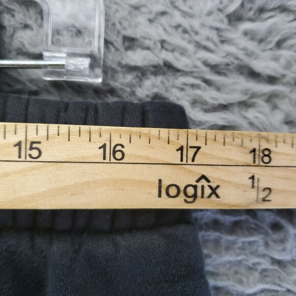 Nike Pants Mens Large Black Sportswear Fleece-Lined Elastic Waistband *Read* - Picture 5 of 10